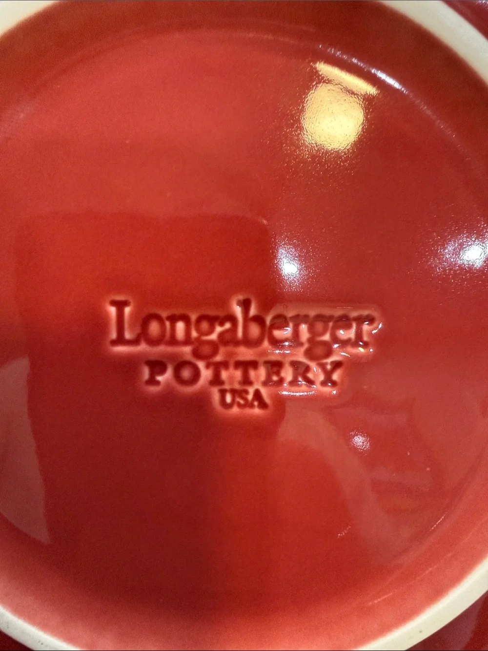 Longaberger set six